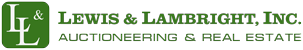 Lewis & Lambright Auctioneering & Real Estate Logo